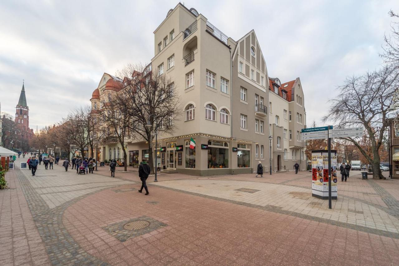 Victus Apartamenty, Apartament Cassino Residence Sopot Extérieur photo